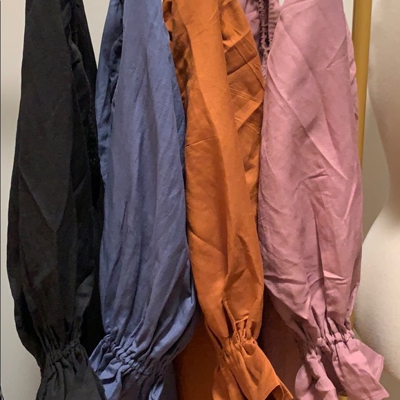 Women’s lounge nap dress 100% linen long sleeve SML 🫐 - Picture 8 of 8